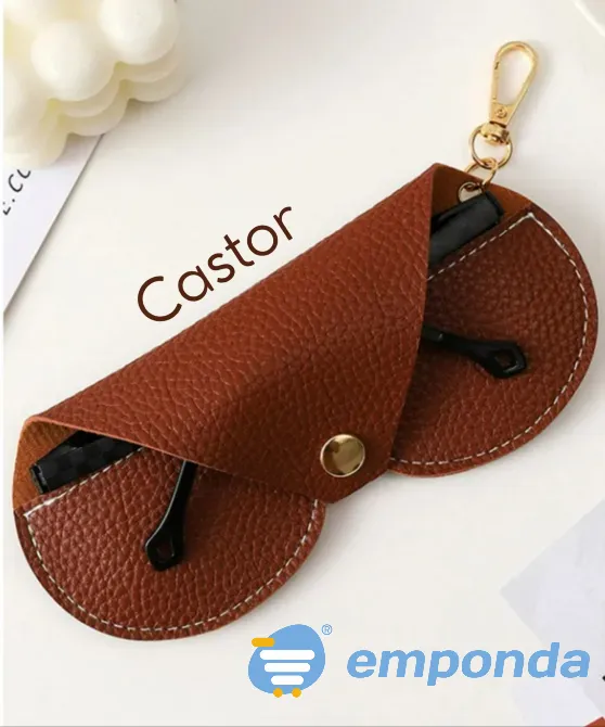 Estuche de anteojos en eco cuero varios colores Villa Urquiza - imagen 6