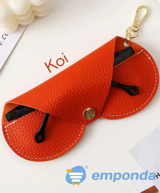 Estuche de anteojos en eco cuero varios colores Villa Urquiza - imagen 2