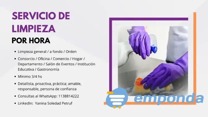 Servicio de Limpieza por hora San Telmo - imagen 1