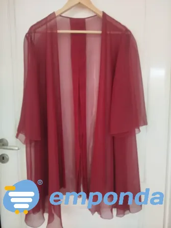 Vestido elegante bordo usado una vez Villa Urquiza - imagen 9