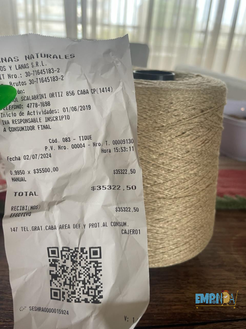 Hilos de seda para tejer Palermo - imagen 4