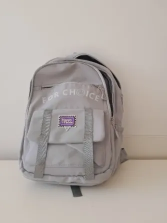 Mochila Gris Villa Urquiza