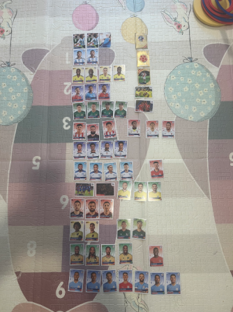 Copa de americana figuritos differentes Caballito