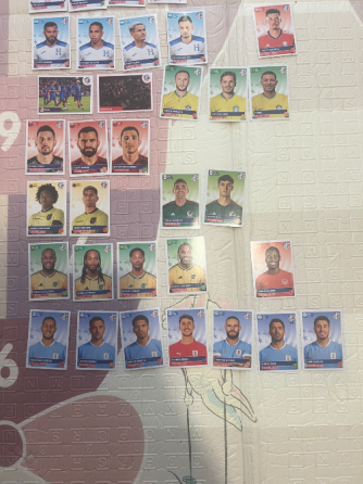 Copa de americana figuritos differentes Caballito