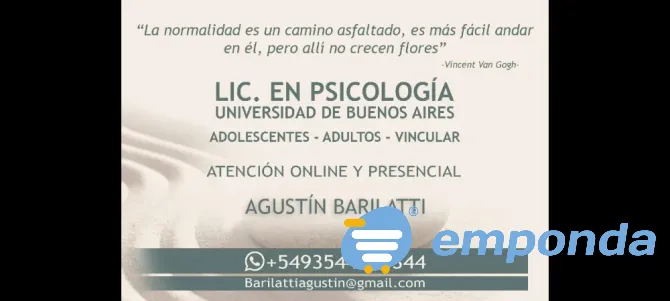 Psicologia: espacio clinico terapeutico Córdoba - imagen 1