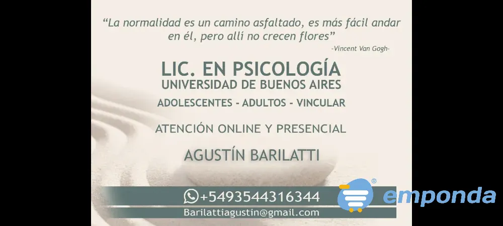 Psicologia: espacio clinico terapeutico. Online y Presencial Córdoba - imagen 1