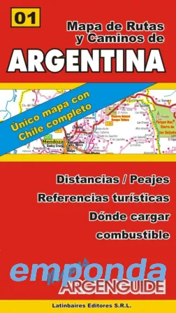 Mapa de rutas y caminos de Argentina Villa Pueyrredón - imagen 1