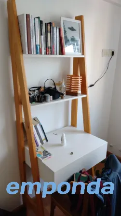Escritorio y estantería nórdica Morón - imagen 1