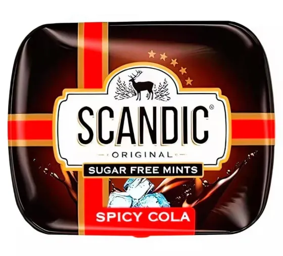 SCANDIC, caramelos europeos sin azúcar, 32g Almagro