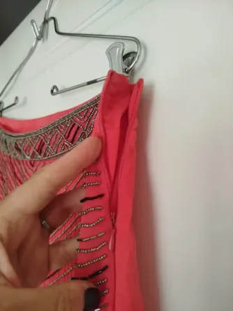 Falda con diseño bordado Villa Urquiza