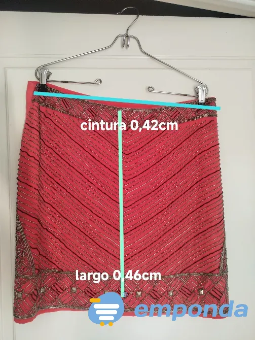 Falda con diseño bordado Villa Urquiza - imagen 7