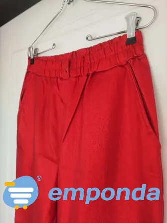 Pantalón Oxford rojo metalizado nuevo Villa Urquiza - imagen 4