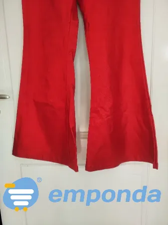 Pantalón Oxford rojo metalizado nuevo Villa Urquiza - imagen 3