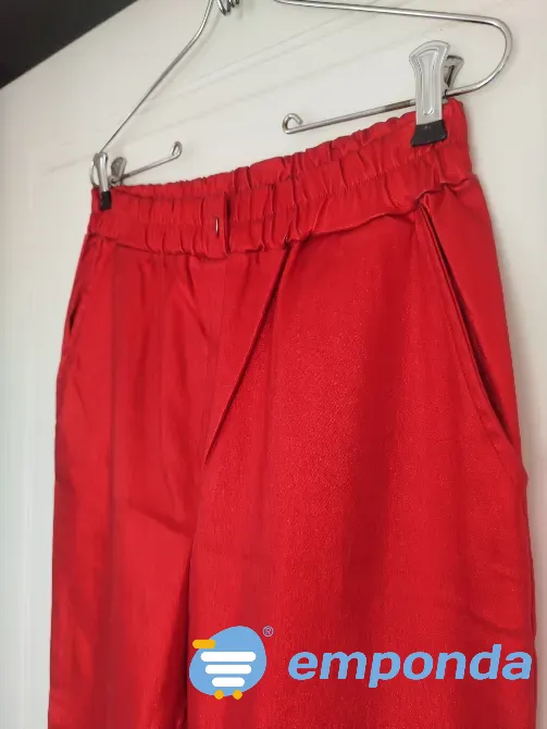 Pantalón Oxford rojo metalizado nuevo Villa Urquiza - imagen 4