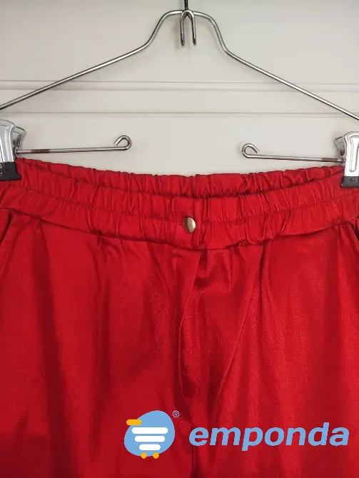Pantalón Oxford rojo metalizado nuevo Villa Urquiza - imagen 7