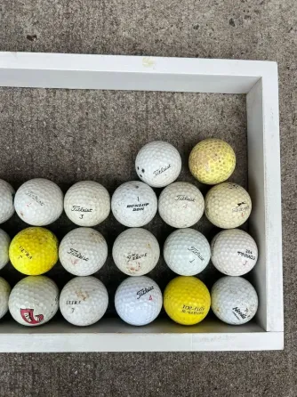Set de pelotas de golf surtidas usadas Villa Urquiza