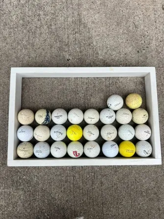 Set de pelotas de golf surtidas usadas Villa Urquiza