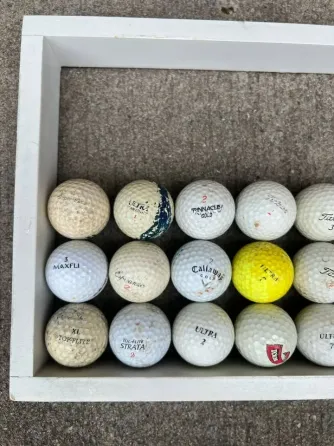 Set de pelotas de golf surtidas usadas Villa Urquiza