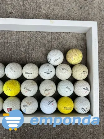 Set de pelotas de golf surtidas usadas Villa Urquiza - imagen 1