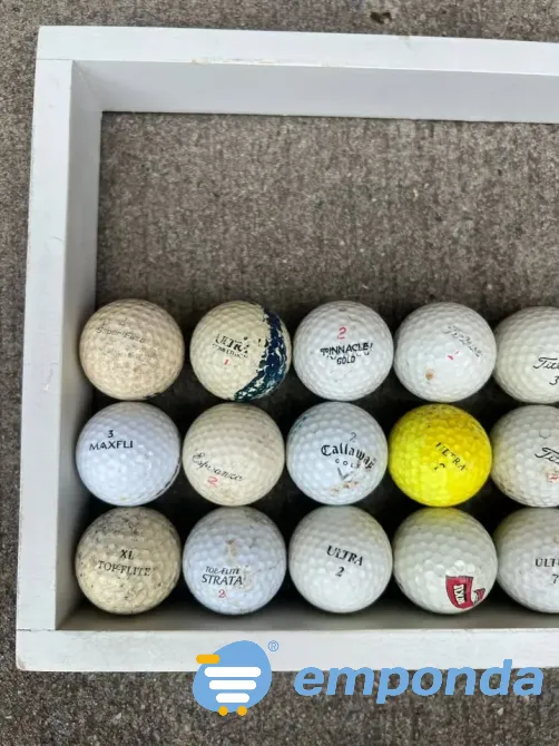 Set de pelotas de golf surtidas usadas Villa Urquiza - imagen 2