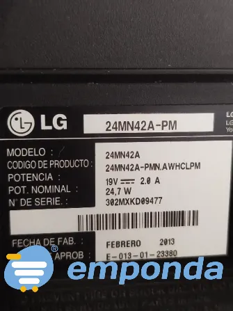 Monitor LG modelo 24mn42a Villa Urquiza - imagen 8
