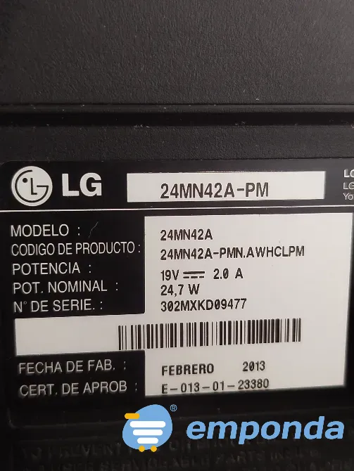 Monitor LG modelo 24mn42a Villa Urquiza - imagen 8