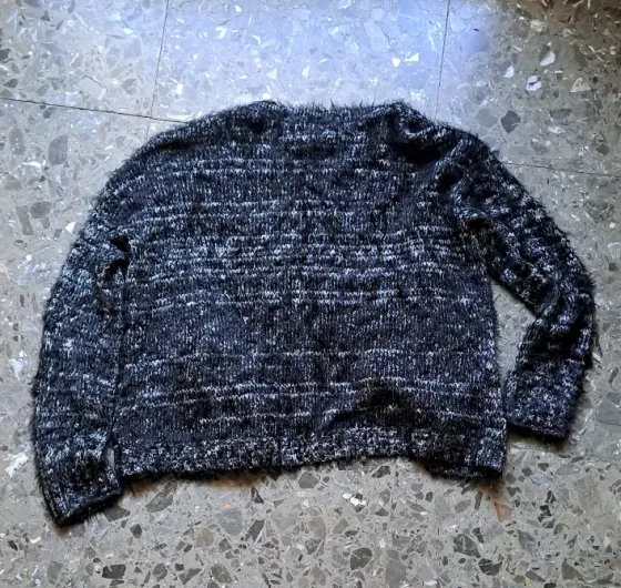 Saco sweater peludito Balvanera