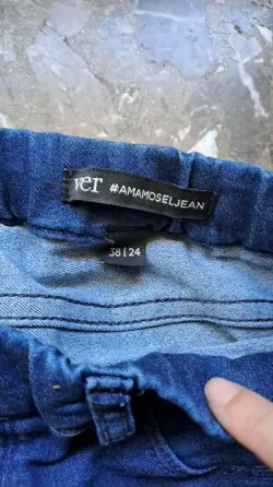 Jean ver con tachas elastizado Balvanera