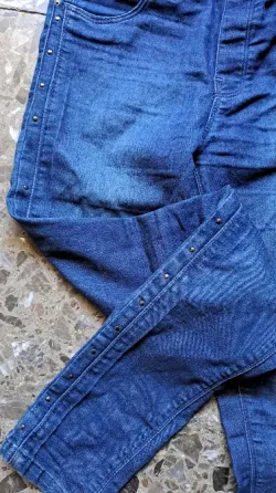Jean ver con tachas elastizado Balvanera