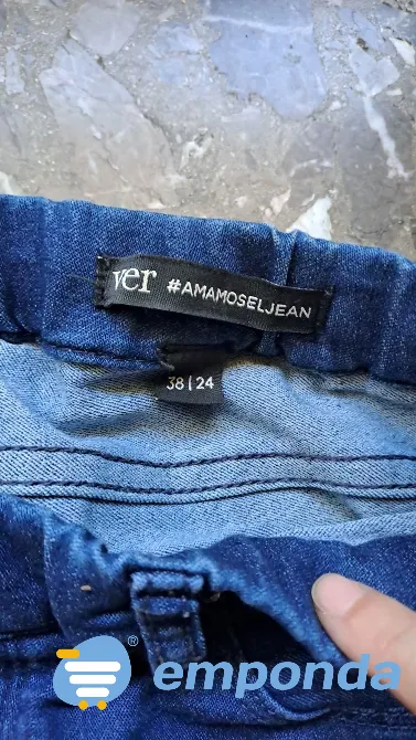 Jean ver con tachas elastizado Balvanera - imagen 2