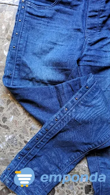 Jean ver con tachas elastizado Balvanera - imagen 3