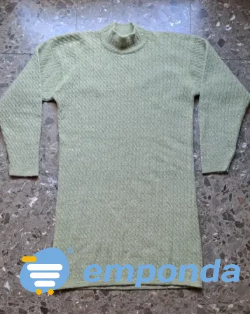 Vestido polera de lana vintage Balvanera - imagen 1