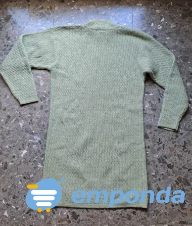 Vestido polera de lana vintage Balvanera - imagen 3