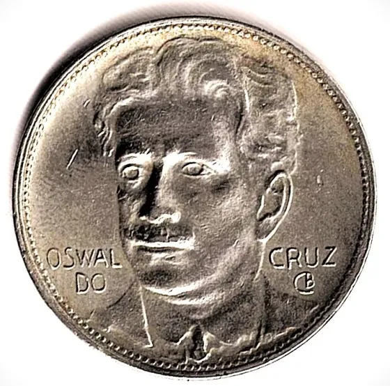 Moneda de Brasil 400 reis 1937 muy buena pieza Villa Crespo