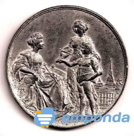 Medalla 50 aniversario de la Escuela Técnica de Torino Villa Crespo - imagen 1