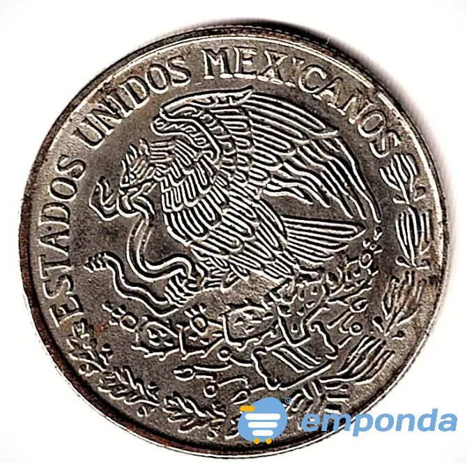 Moneda de México 1 peso 1978 Villa Crespo - imagen 2