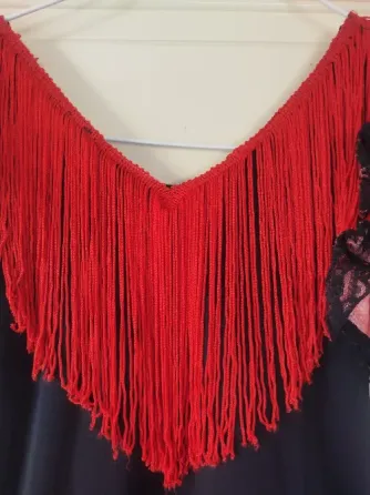 Traje infantil de española flamenco talle 6/8 Villa Urquiza