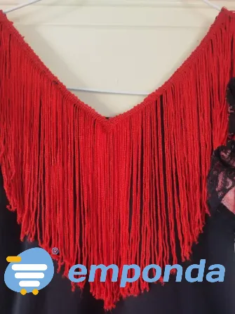 Traje infantil de española flamenco talle 6/8 Villa Urquiza - imagen 4