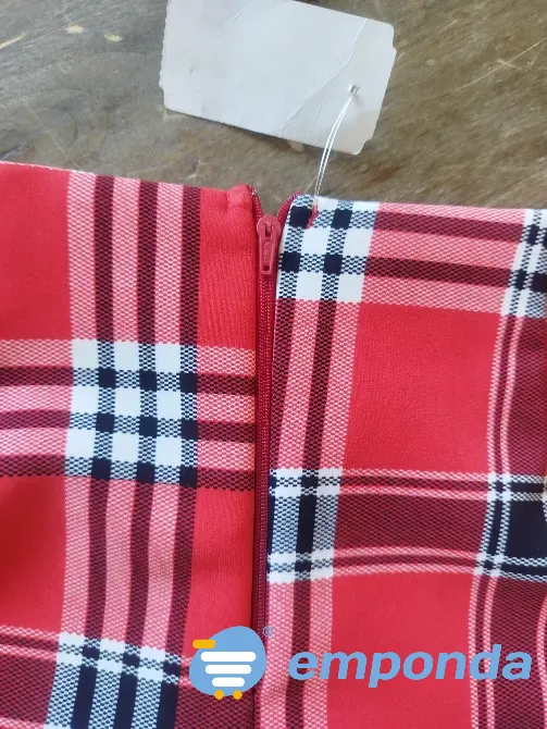 Falda short diseño escoces talle 44/46 Villa Urquiza - imagen 7