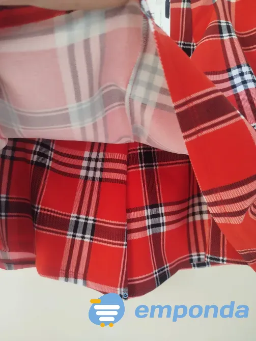 Falda short diseño escoces talle 44/46 Villa Urquiza - imagen 6