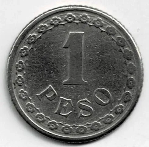 Moneda de Paraguay 1 peso 1925 linda Villa Crespo