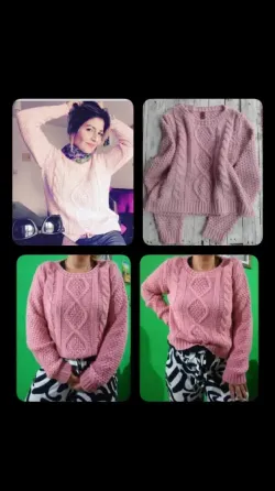 Sweater trenzado acrilico scombro Berazategui