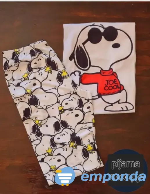 Piyama remera pantalon Snoopy Berazategui - imagen 1