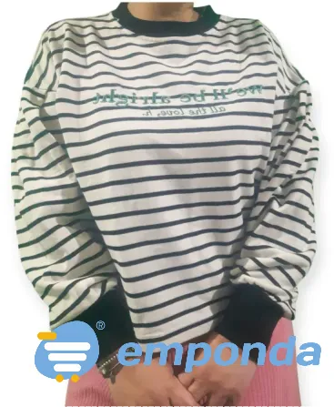 Buzo rayado frizado Berazategui - imagen 2