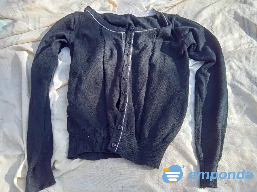 Saco de hilo negro Malvinas Argentinas - imagen 1