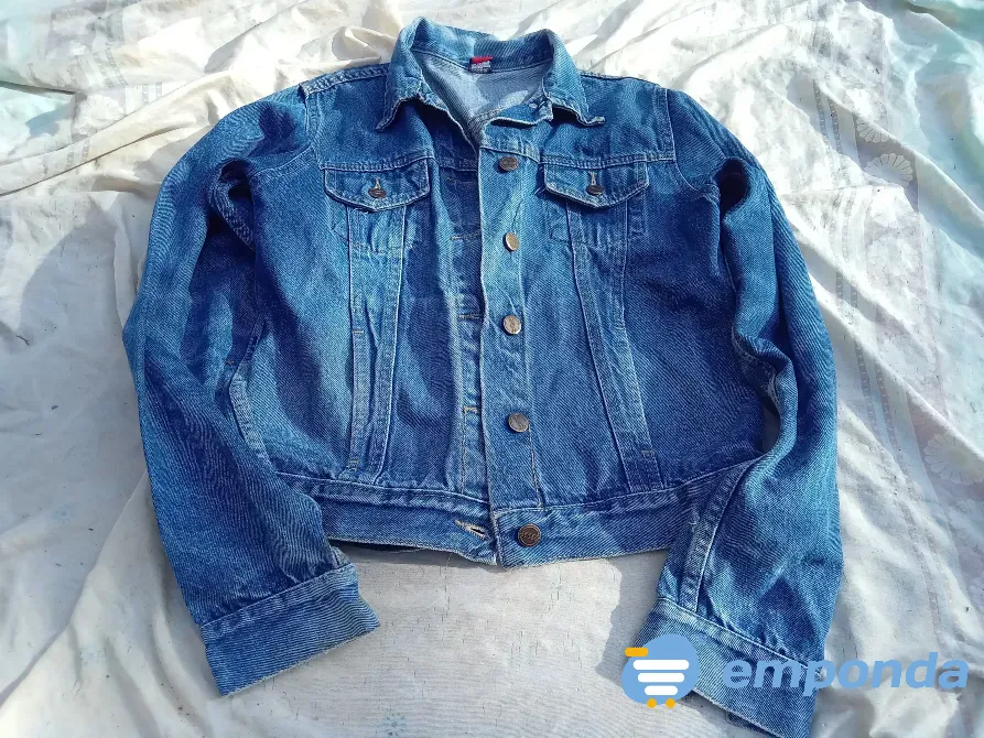 Campera de jean marca mine Malvinas Argentinas - imagen 1