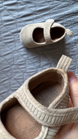 Zapatitos para bebé, talle 12 Caballito