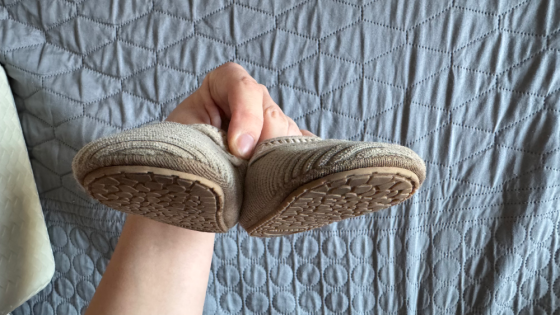 Zapatitos para bebé, talle 12 Caballito