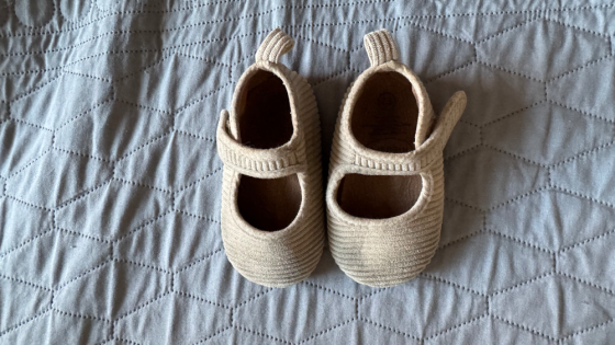 Zapatitos para bebé, talle 12 Caballito