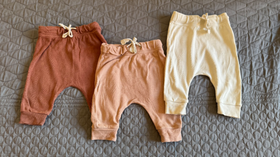 Pantalones trio talle 62 Caballito